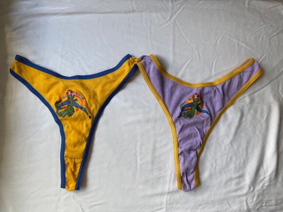 Girl Fu Other - NWOT Vintage Dragon Ball Ranfan Girl-Fu Anime Thong Panty Size M/6 Y2K